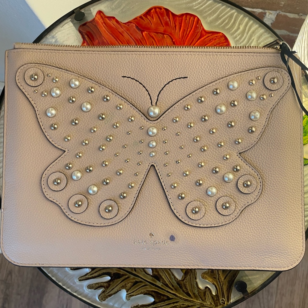 Kate Spade Butterfly Clutch - Picture 2 of 8